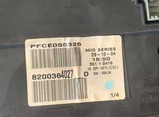 Cuadro renault 8200364027d megane ii 1.6 16v 56450