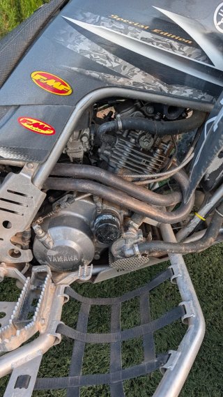 Quad Yamaha Raptor 660R Negro/Amarillo