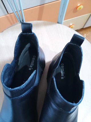 Botines Chelsea Camila's Piel Talla 39