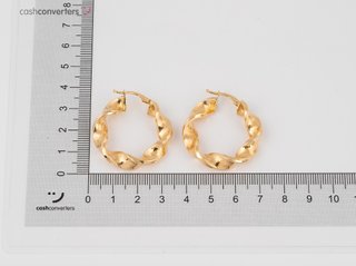 argollas oro 18k