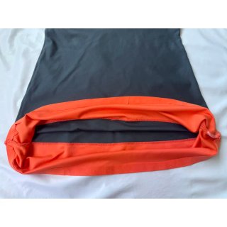 Vestido Nike Gris y Naranja Talla S
