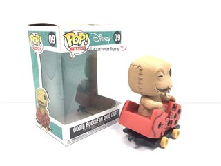 juguete cine y tv funko oogie boogie dadod dice art vagón tren 09 pesadilla antes de navidad funko pop vinyl