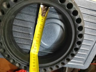 Rueda maciza patinete eléctrico