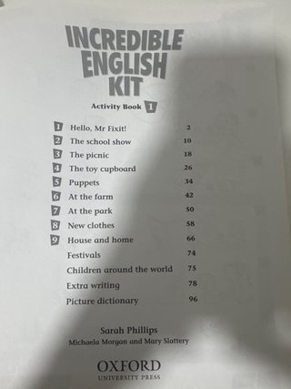 Incredible English Kit 1 Ab 2e
