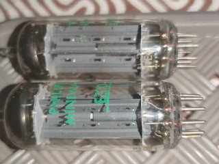 Coppia Valvole Raddrizzatrici Philips EZ80