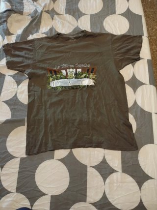 Camiseta manga corta verde