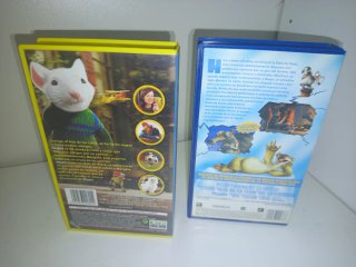 Stuart Little 2 & Ice Age VHS