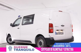 Citroen Jumpy 1.5 BLUE HDI DOBLE CABINA ABATIBLE TALLA M 120CV 6 PLAZAS 4P
