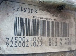 Caja cambios renault tl4a018 scenic iii jz 1491955