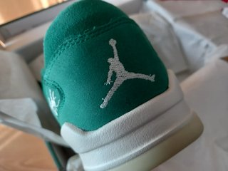 Jordan Flight Court Verde y Rosa