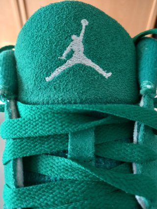 Jordan Flight Court Verde y Rosa