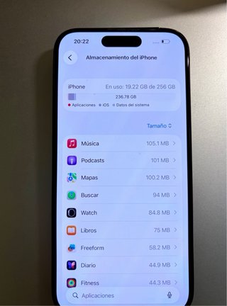 iPhone 15 Pro 256 GB Nero