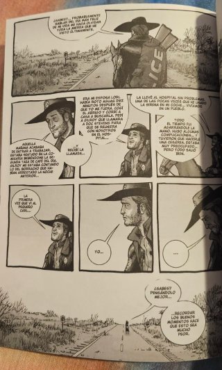 Cómic novela gráfica LOS MUEROS VIVIENTES