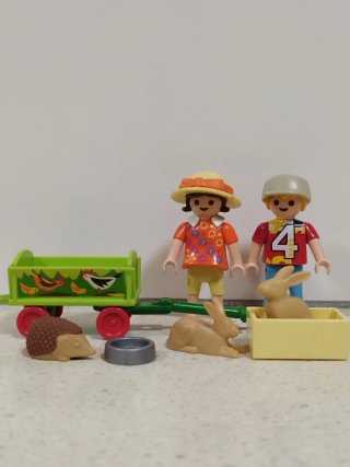 Playmobil 4349 City Life Niños Mascotas COMPLETO