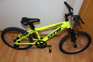 Bicicleta aluminio 20 pulgadas. MTB
