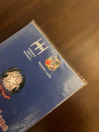 Costituzione Italiana + Bandiera Tricolore e Inno
