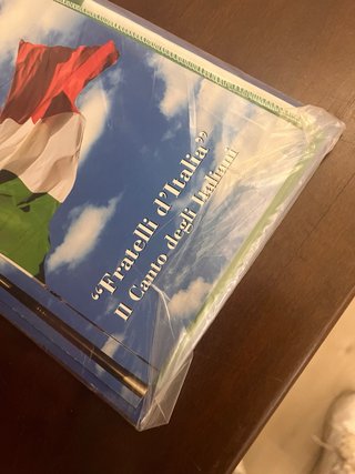 Costituzione Italiana + Bandiera Tricolore e Inno