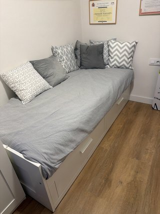 Cama nido doble IKEA con cajones y con colchones