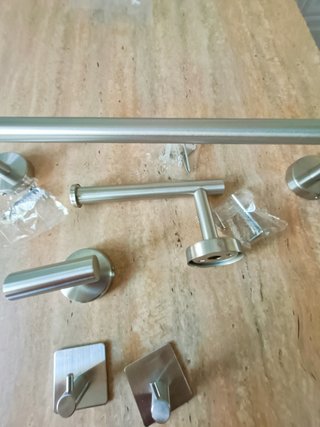 5 accesorios de baño nuevos toalleros portarrollos