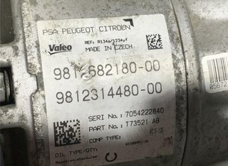 Compresor aire peugeot 59952 981268218000 308 1.2