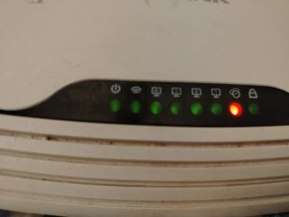 Router TP-Link bianco
