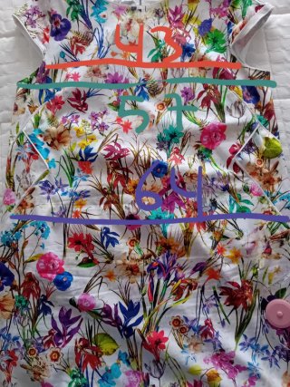 Vestido estampado floral
