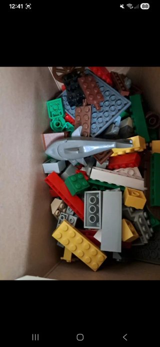 Lotto 7kg Lego Originali : binari , castello ,city
