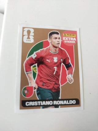 Cristiano Ronaldo Panini Extra Sticker