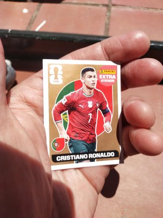 Cristiano Ronaldo Panini Extra Sticker