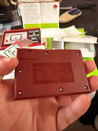 Nintendo Game & Watch Ball Club Nintendo Edición