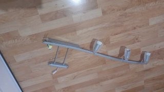 Lámpara de techo salón plata