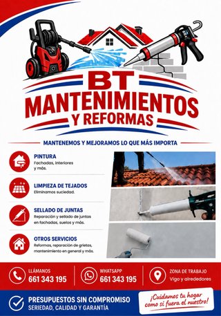 Mantenimientos y reformas.