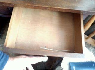 Escritorio vintage de madera