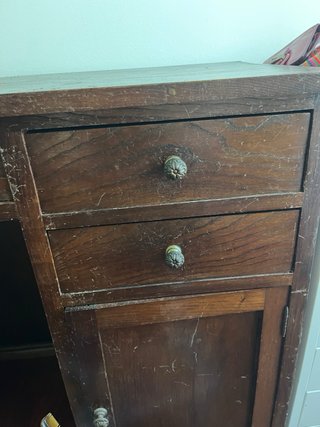 Escritorio vintage de madera