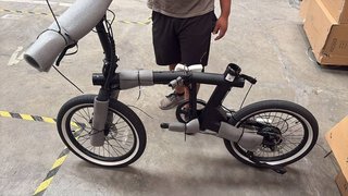 Bicicleta eléctrica plegable eXXite XS 20" | Nueva