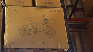 Bicicleta eléctrica plegable eXXite XS 20" | Nueva