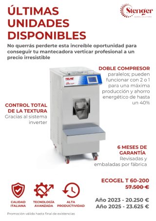 Maquinaria heladería