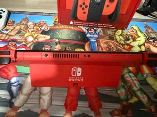Nintendo Switch OLED Edición Mario Roja
