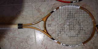 3 Raquetas de Tenis (2 Boomerang, 1 Dunlop)