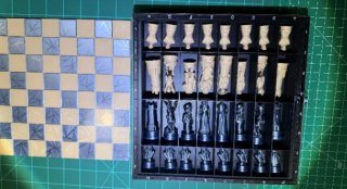 Set Ajedrez Fantasía 3D Imprimible Harry Potter.