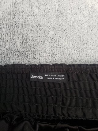 Top Corsé Satén Negro