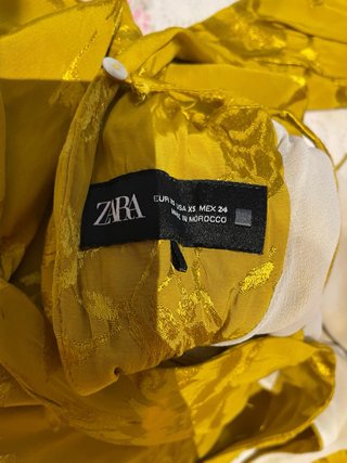 Vestido de fiesta dorado