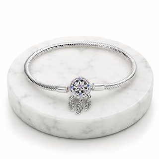 Pulsera Atrapasueños – Base para Charms en plata