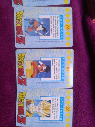 Coleccion cartas Dragon Ball Z