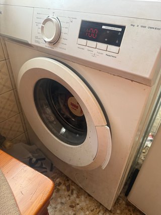 Lavadora Carga Frontal 6kg 1000 RPM
