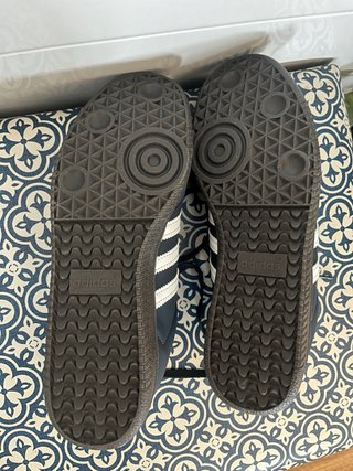 Adidas Samba Azul Marino y Blanco