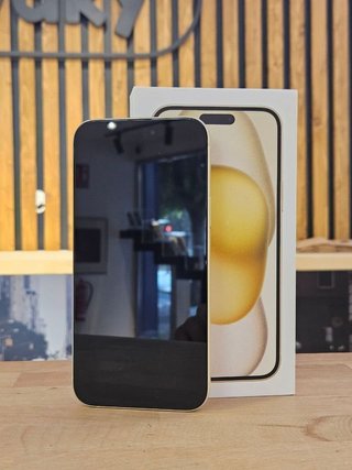 IPHONE 15 128GB GIALLO 100% BATTERIA - 1 CICLO