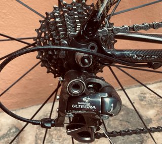 Bicicleta Carretera Bianchi Negra CARBONO