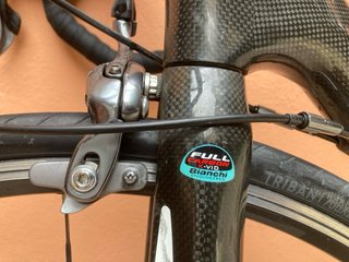 Bicicleta Carretera Bianchi Negra CARBONO