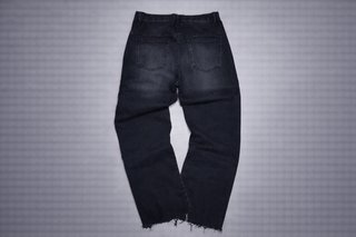 Vaqueros Y2K bicolor gris y negro · Talla M